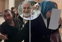 In the case where Kerem Kınık's daughter is being tried, the courthouse was disrupted.