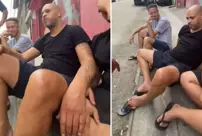 The world star football player is now crawling on the streets.