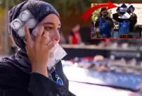 A MasterChef contestant had hot oil poured on their face.