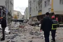 The first images from the natural gas explosion in Çorum.