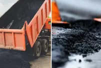 A 41-year-old man lost his life after being trapped under hot asphalt that spilled onto him due to a malfunction of his truck.