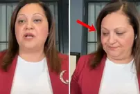 Burcu Köksal was unable to count the six arrows of the CHP during a live broadcast.