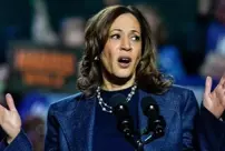 The losing candidate Kamala Harris appeared before the cameras and said, 