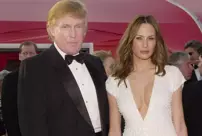 Russian state television aired naked photos of Melania Trump live.