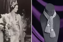 The diamond necklace that deposed Marie Antoinette was sold for 4.81 million dollars.