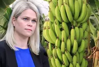 The minister's fear of bananas has stirred up the country in Sweden.