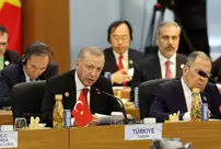 Erdoğan's call for Gaza at the G20 Summit: A permanent ceasefire must be established immediately.