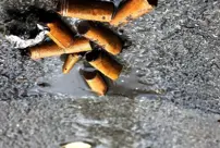 Littering or throwing cigarette butts on the ground will result in penalties.