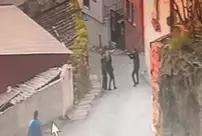 The man who held a knife to his girlfriend's throat in Beyoğlu was shot.