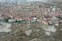 The landslide risk in Ankara is frightening the local residents.