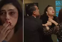 The study examined violence against women in Turkish TV series: The highest number of violence scenes was in 'Kızıl Goncalar'.