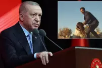 President Erdoğan reacts to violence scenes in TV series.