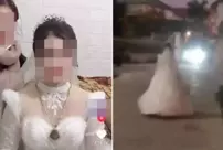 The bride, who learned that her husband was cheating on her with his best friend, walked 7 kilometers to her family's house.