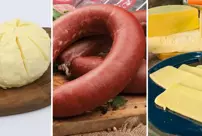 Some sausages in the market were found to contain horse and donkey meat, while vegetable oil and starch were detected in cheese.