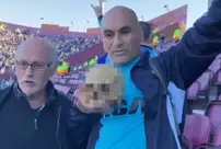 He came to the championship match with his grandfather's skull.