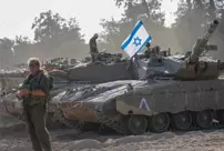 Israeli tanks struck Lebanon.