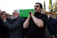 The singer Bayhan's father, Sabahattin Gürhan, was bid farewell on his final journey.