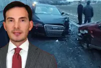 The legendary governor Yazıcıoğlu's son, who is a mayor, narrowly escaped death in a traffic accident.