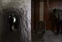 The hunt for PKK members in Syria! Striking images from the tunnels used by terrorists fleeing from Tel Rifaat.