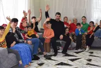 In Ordu, the Kıv couple lives in the same house with their 14 children, 2 grandchildren, and 2 daughters-in-law.