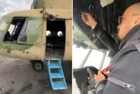 Syrian opposition fighters are learning to operate helicopters they have captured from Assad by watching videos.