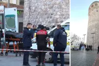 A young person who fell from the Galata Tower has lost their life! The footage is chilling.