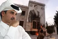 The Emir of Qatar has declared his position in the war in Syria.