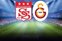 The starting lineups for the Sivasspor-Galatasaray match have been announced.