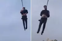 They hanged Bashar al-Assad's cousin in the city square.