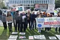 Protest against 'monster bus' in front of İBB: It endangers our safety.