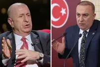 Ümit Özdağ and İzzet Ulvi Yönter got into a confrontation.