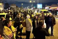 Fire Panic at Metro Station in Ankara