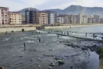 When the storm tore apart the salmon cage, citizens flocked to the stream.