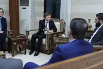 British diplomats met with HTS leader Colani in Damascus.