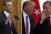 The first comment from Özgür Özel on Trump's praise for President Erdoğan.