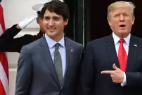 Trump mocked the Canadian Prime Minister once again.