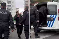 An interesting incident in Aksaray: He wanted to be taken into custody and pleaded with the police like this.