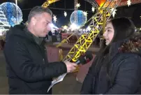 The festive atmosphere in Damascus: Assad is gone, amusement parks are full! reported by a tv100 correspondent live.