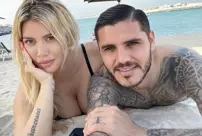 Wanda Nara's bikini post is receiving a lot of reactions.