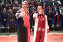 Yusuf Dikeç was awarded an honorary doctorate by Süleyman Demirel University.