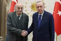 President Erdoğan received the Druze leader Walid Jumblatt from Lebanon.