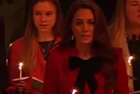 Kate Middleton, who is undergoing cancer treatment, experienced emotional moments at the Christmas event.