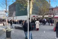 Before the New Year, those who wanted to buy a national lottery ticket formed long queues.