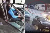 In Ankara, an armed attack on an EGO driver was recorded by cameras.