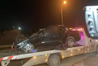 A car that lost control crashed into a signpost in Kahramankazan: 1 dead.