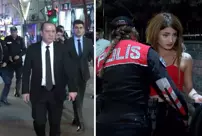 The young girl and her boyfriend were caught during an inspection attended by the Istanbul Provincial Police Chief.