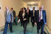 The HDP party delegation met with Selahattin Demirtaş.