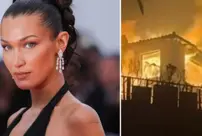 Bella Hadid, whose house was burned down in the fire in Los Angeles: All our memories are gone.