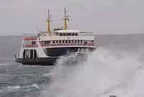 The ferry services in Çanakkale have been canceled.