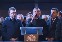 During Özgür Özel's speech, the slogan 